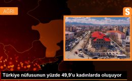 Türkiye nüfusunun yüzde 49,9’u kadınlarda oluşuyor