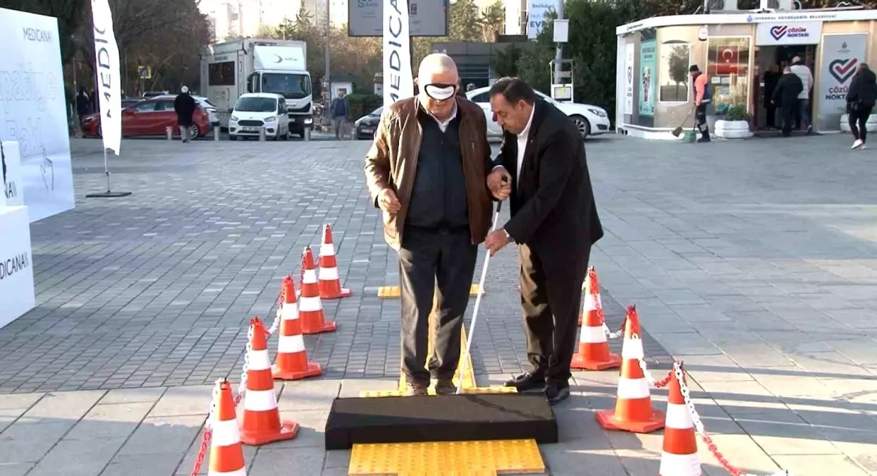 Beylikdüzü’nde Görme Engellilere Farkındalık Yaratacak ‘Empati Parkuru’ Kuruldu