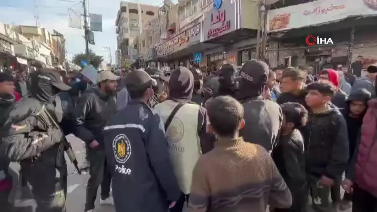 Gazze’de Güvenlik ve Düzen Sağlanıyor