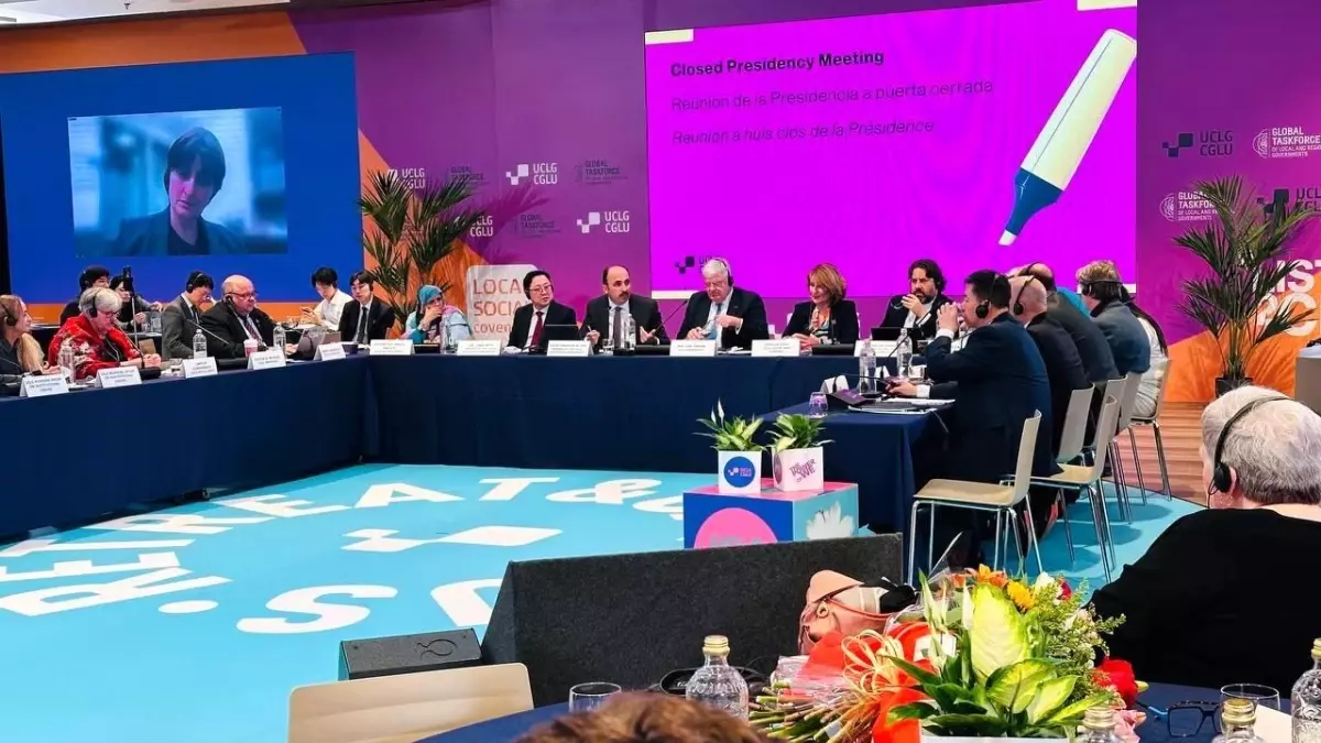 Başkan Altay, UCLG Yıllık İstişare Toplantısı’nda Sürdürülebilir Gelecek İçin Mesajlar Verdi