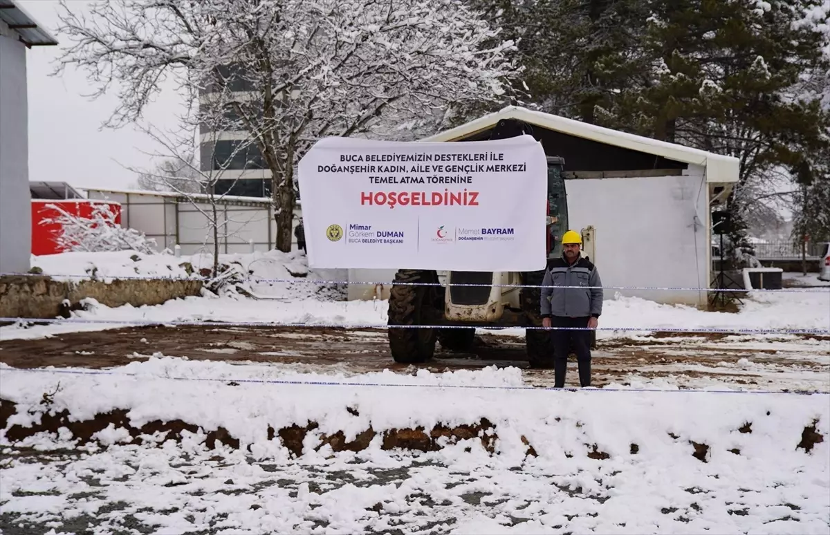 Doğanşehir’de Kadın Merkezi Temeli Atıldı