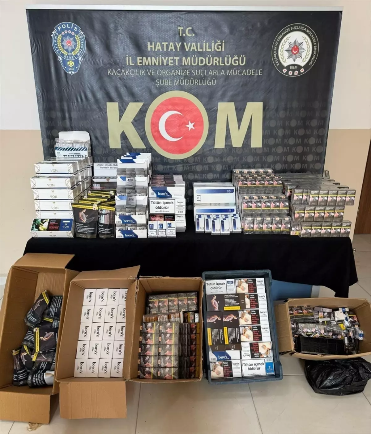Hatay’da Kaçakçılık Operasyonu: 13 Gözaltı