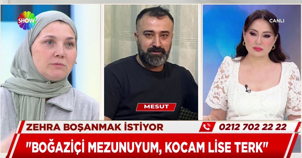 “Boğaziçi mezunuyum, kocam lise terk”