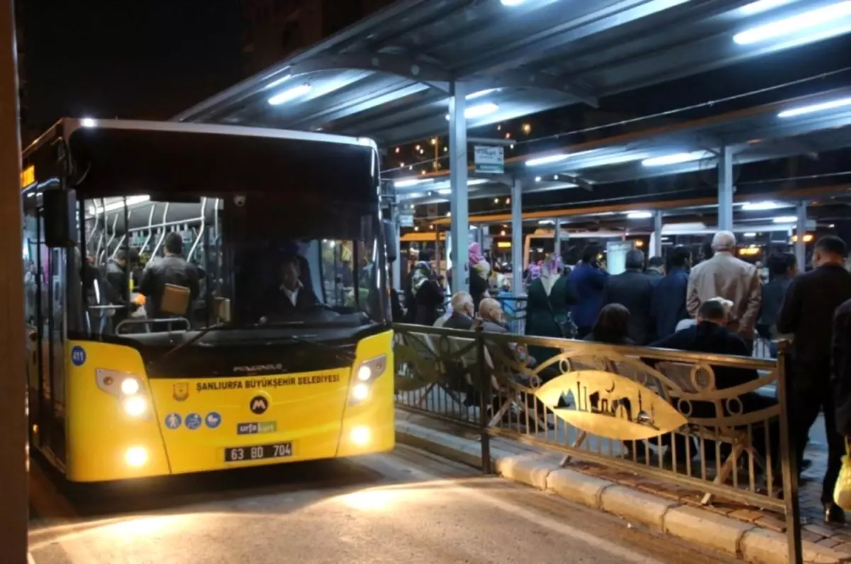 Ramazan Bayramında Şanlıurfa’da Toplu Taşıma Ücretsiz